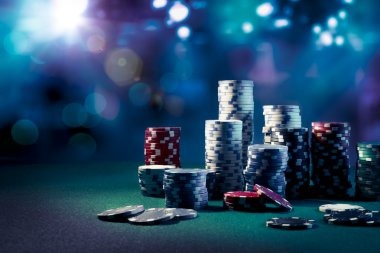 Blackjack betting layout Blackjack table interface showing betting positions and dealer